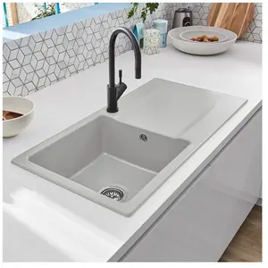 Villeroy & Boch Siluet 60 Évier de cuisine, 333601SMHL2, pas cher