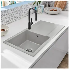 Villeroy & Boch Siluet 60 Évier de cuisine, 333601KDHL2, pas cher