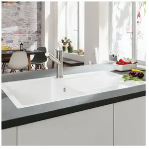 Villeroy & Boch Siluet 50 Flat Évier de cuisine, 33351FR1HL2, pas cher