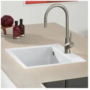 Villeroy & Boch Subway 50 S Flat Évier de cuisine, 33151FRWHL2, pas cher