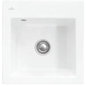Villeroy & Boch Subway 50 S Flat Évier de cuisine, 33151FRWHL3, pas cher