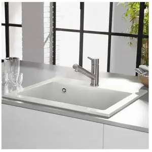 Villeroy & Boch Subway 60 S Évier de cuisine, 330901SMHL2, pas cher