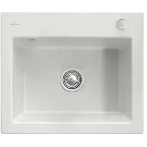Villeroy & Boch Subway 60 S Évier de cuisine, 330902SMHL123, pas cher
