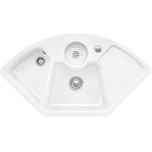 Villeroy & Boch Solo Eck Évier de cuisine, 670802R1HL12, pas cher