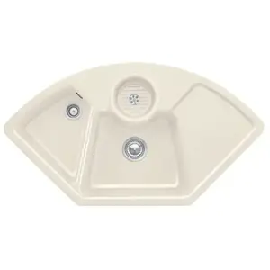 Villeroy & Boch Solo Eck Évier de cuisine, 670801KRHL12, pas cher