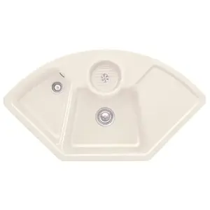 Villeroy & Boch Solo Eck Évier de cuisine, 670801FUHL12, pas cher