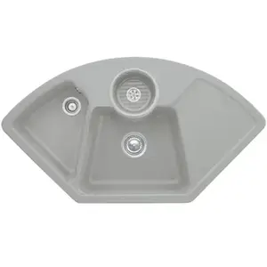 Villeroy & Boch Solo Eck Évier de cuisine, 670801KDHL12, pas cher