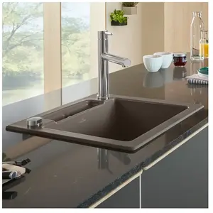Villeroy & Boch Siluet 50 S Évier de cuisine, 334502TRHL12, pas cher