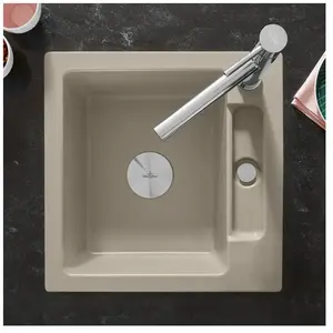 Villeroy & Boch Siluet 50 S Flat Évier de cuisine, 33451FFUHL1, pas cher
