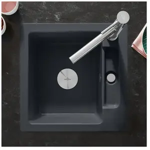 Villeroy & Boch Siluet 50 S Flat Évier de cuisine, 33451FI4HL1, pas cher