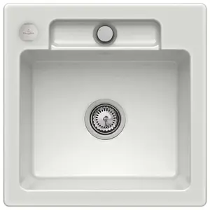 Villeroy & Boch Siluet 50 S Évier de cuisine, 334502SMHL1, pas cher