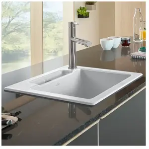 Villeroy & Boch Siluet 50 S Évier de cuisine, 334501KGHL2, pas cher