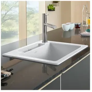 Villeroy & Boch Siluet 50 S Évier de cuisine, 334501RWHL2, pas cher