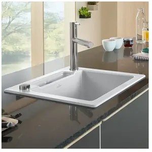Villeroy & Boch Siluet 50 S Évier de cuisine, 334502R1HL12, pas cher