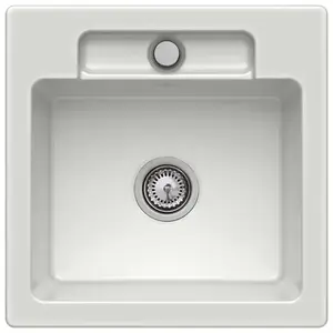 Villeroy & Boch Siluet 50 S Évier de cuisine, 334501SMHL12, pas cher