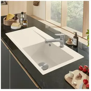 Villeroy & Boch Subway Style 50 Flat Évier de cuisine, 33511FFUHL2, pas cher