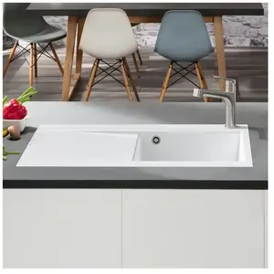 Villeroy & Boch Subway Style 50 Flat Évier de cuisine, 33511FKGHL4, pas cher