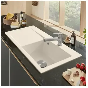 Villeroy & Boch Subway Style 50 Évier de cuisine, 335101FUHL2, pas cher