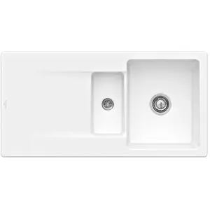 Villeroy & Boch Siluet 60 R Flat Évier de cuisine, 33371FKGHL1, pas cher