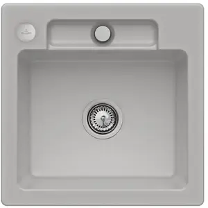 Villeroy & Boch Siluet 50 S Flat Évier de cuisine, 33452FKDHL2, pas cher