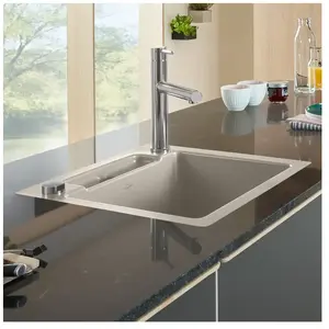 Villeroy & Boch Siluet 50 S Flat Évier de cuisine, 33452FKRHL12, pas cher
