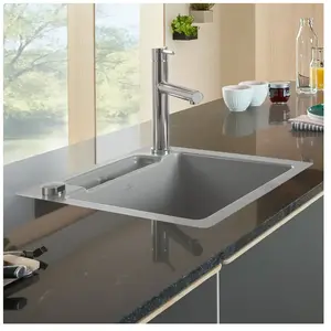 Villeroy & Boch Siluet 50 S Flat Évier de cuisine, 33452FKDHL12, pas cher