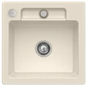 Villeroy & Boch Siluet 50 S Flat Évier de cuisine, 33452FFUHL1, pas cher