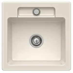 Villeroy & Boch Siluet 50 S Flat Évier de cuisine, 33451FKRHL12, pas cher