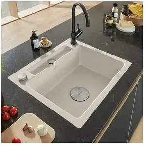 Villeroy & Boch Siluet 60 S Flat Évier de cuisine, 33462FKRHL12, pas cher