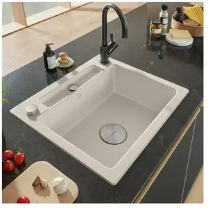Villeroy & Boch Siluet 60 S Évier de cuisine, 334602KRHL12, pas cher