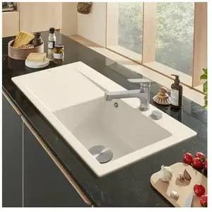 Villeroy & Boch Subway Style 50 Évier de cuisine, 335102FUHL23, pas cher