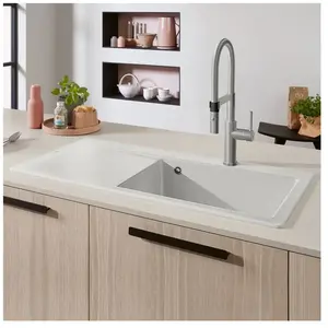 Villeroy & Boch Subway Style 60 Évier de cuisine, 336101SMHL2, pas cher