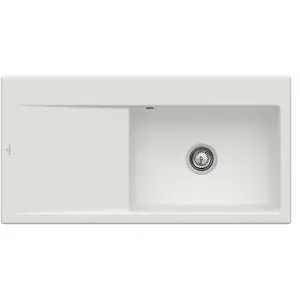 Villeroy & Boch Subway Style 60 Évier de cuisine, 336101SMHL124, pas cher