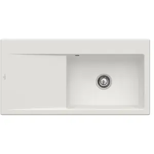 Villeroy & Boch Subway Style 60 Évier de cuisine, 336101SMHL13, pas cher