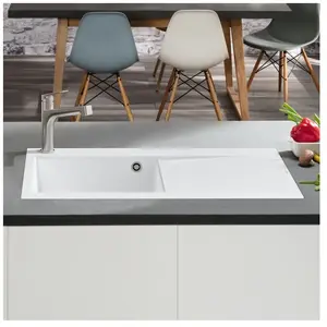 Villeroy & Boch Subway Style 50 Flat Évier de cuisine, 33521FRWHL4, pas cher