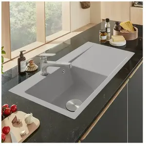 Villeroy & Boch Subway Style 50 Flat Évier de cuisine, 33521FKDHL2, pas cher