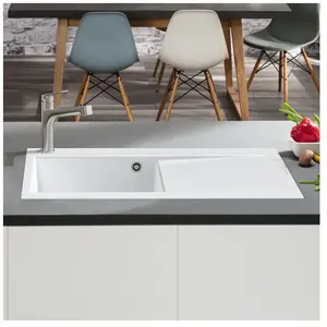 Villeroy & Boch Subway Style 50 Flat Évier de cuisine, 33521FKGHL4, pas cher