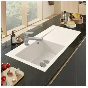 Villeroy & Boch Subway Style 50 Flat Évier de cuisine, 33521FKRHL2, pas cher
