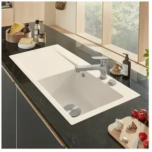 Villeroy & Boch Subway Style 50 Flat Évier de cuisine, 33512FFUHL23, pas cher