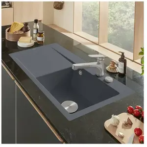 Villeroy & Boch Subway Style 50 Flat Évier de cuisine, 33512Fi4HL23, pas cher