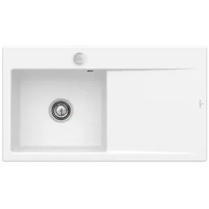 Villeroy & Boch Subway Style 50 Flat Évier de cuisine, 33522FRWHL124, pas cher