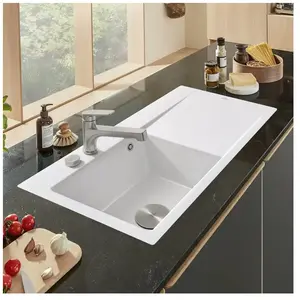 Villeroy & Boch Subway Style 50 Flat Évier de cuisine, 33522FR1HL23, pas cher