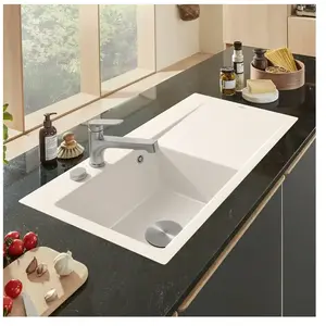 Villeroy & Boch Subway Style 50 Flat Évier de cuisine, 33522FKRHL23, pas cher