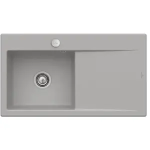 Villeroy & Boch Subway Style 50 Flat Évier de cuisine, 33522FKDHL3, pas cher