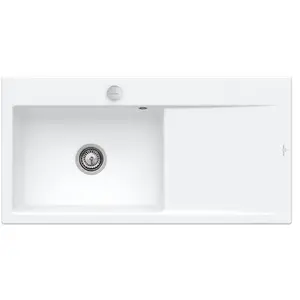 Villeroy & Boch Subway Style 60 Flat Évier de cuisine, 33622FRWHL134, pas cher