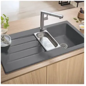 Villeroy & Boch Architectura 60 XR Évier de cuisine, 336501i4HL1, pas cher