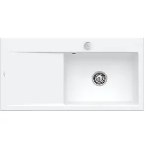 Villeroy & Boch Subway Style 60 Flat Évier de cuisine, 33612FRWHL3, pas cher