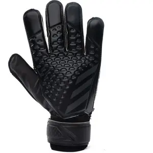 adidas Unisex Goalkeeper Gloves (W/O Fingersave) Pred Gl Trn, Black/Black/Black, HY4075, Size 8 pas cher