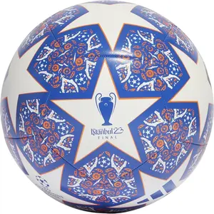 Adidas Unisex Ball (Machine-Stitched) UCL Trn is, White/Royblu/Sorang, HU1578, Size 5 pas cher