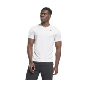 Reebok Technique - T-shirt de fitness blanc M pas cher
